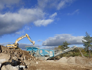 Plateforme de recyclage à Saugues