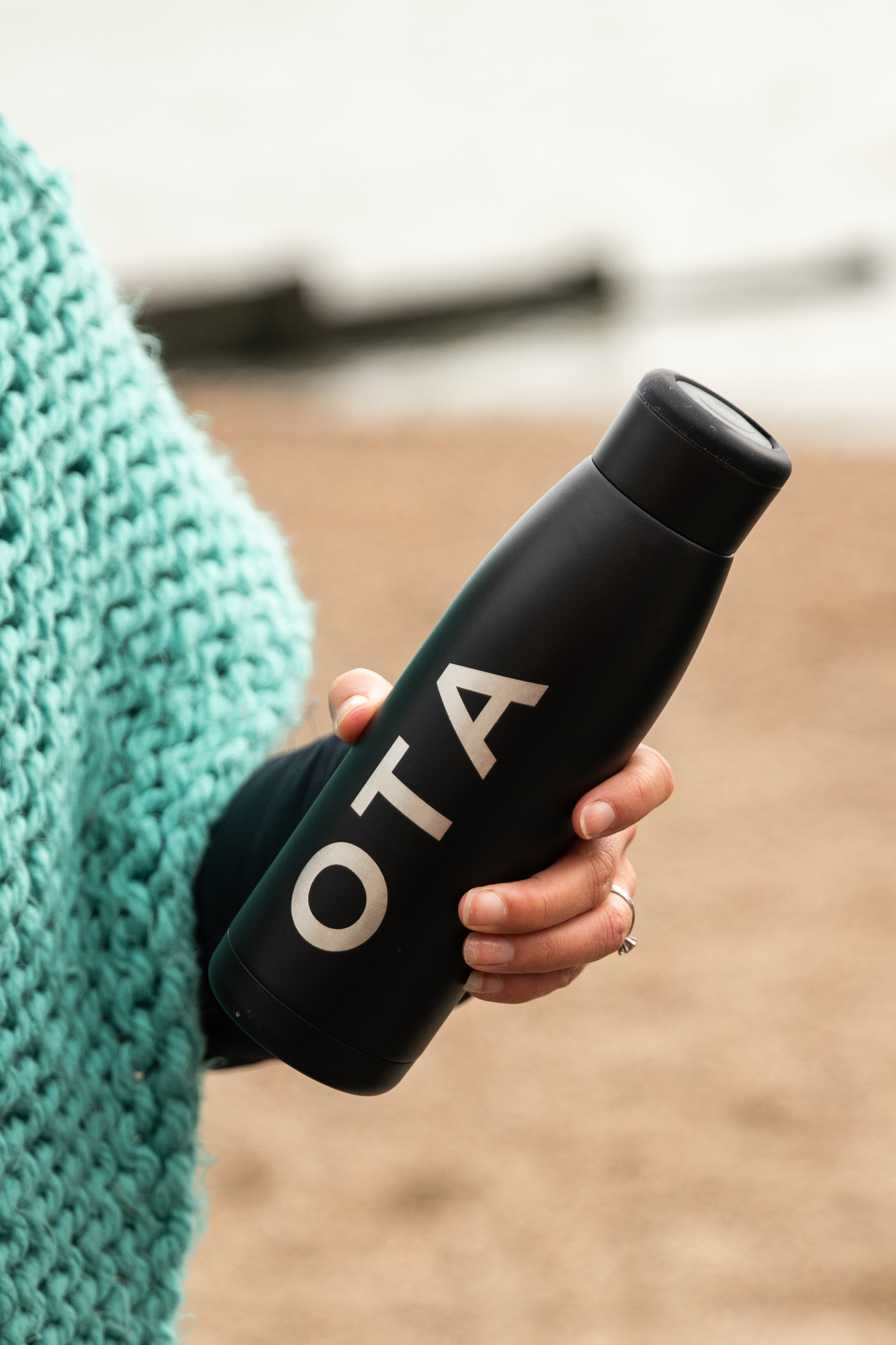 Own The Adventure Double-Wall Recycled Stainless Steel Bottle — product image 1