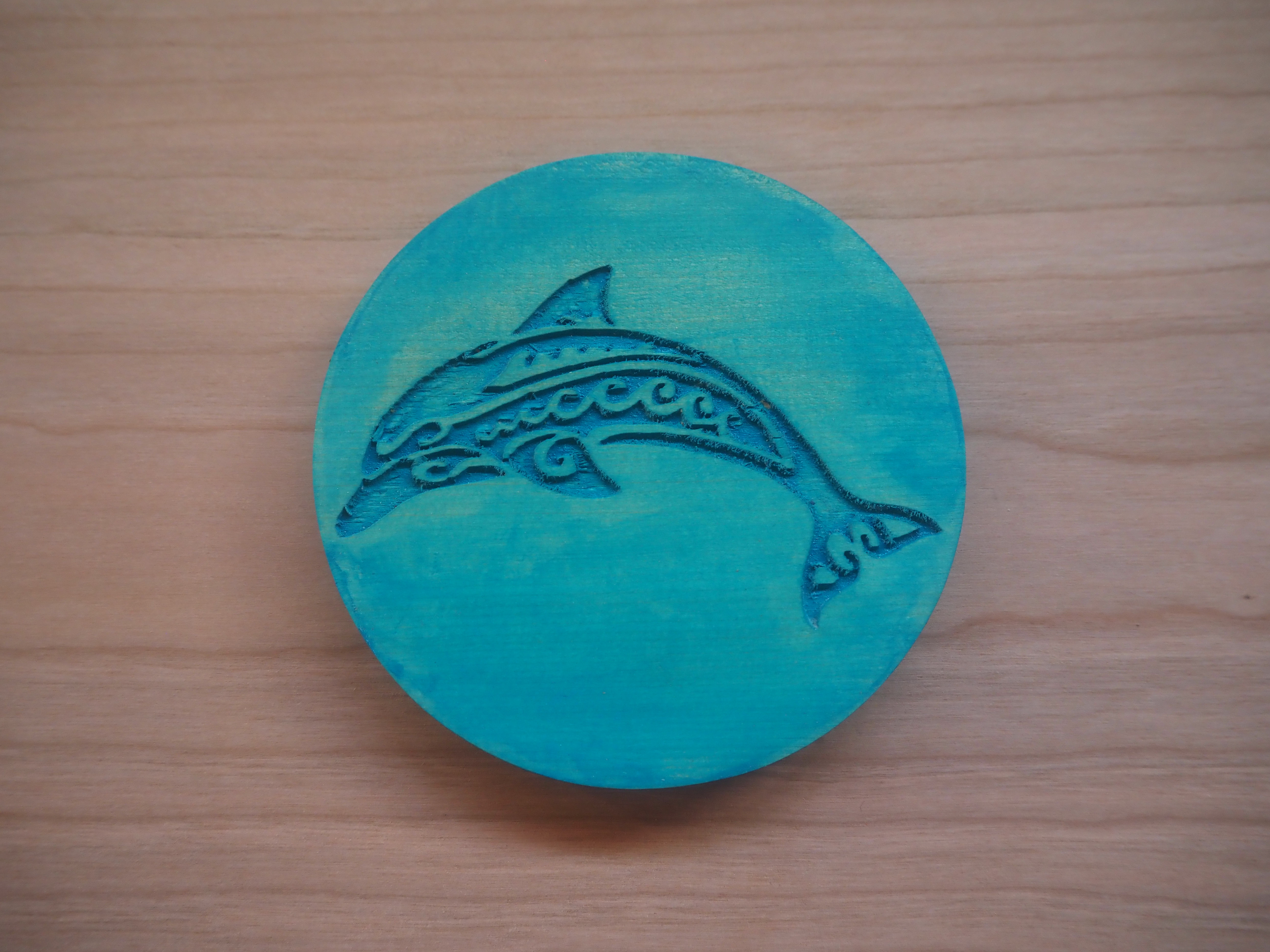 Tribal Dolphin Coaster