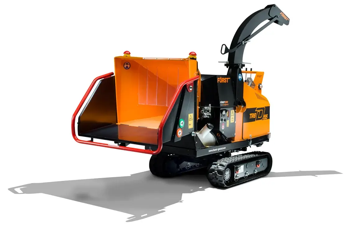 8" Tracked Wood Chipper