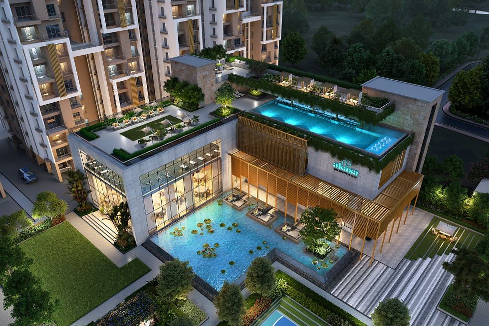 Motilal_ext_lit_Club_top_area_evening_view_hires