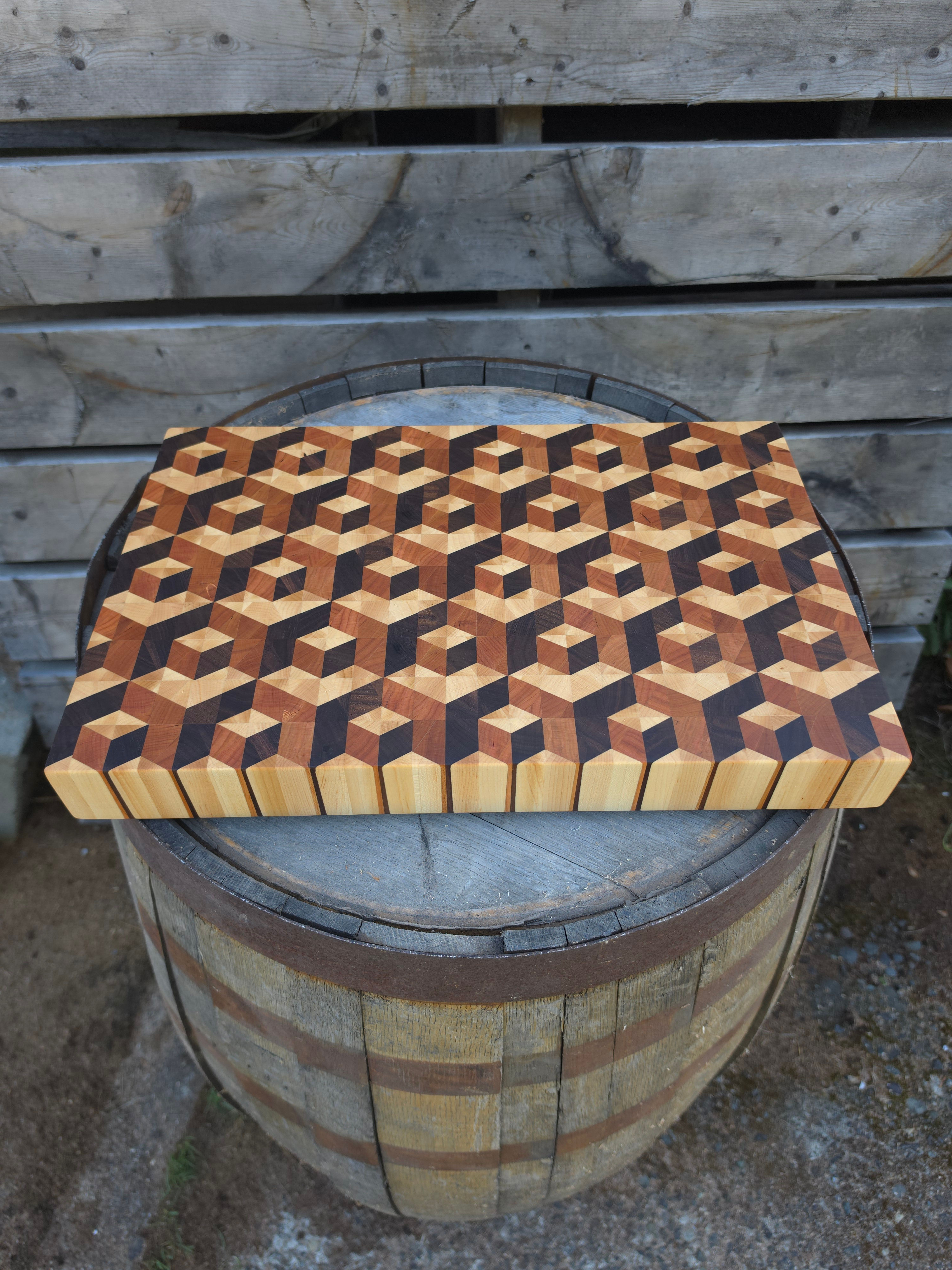 Goyard Cube 12x18" - READY TO SHIP