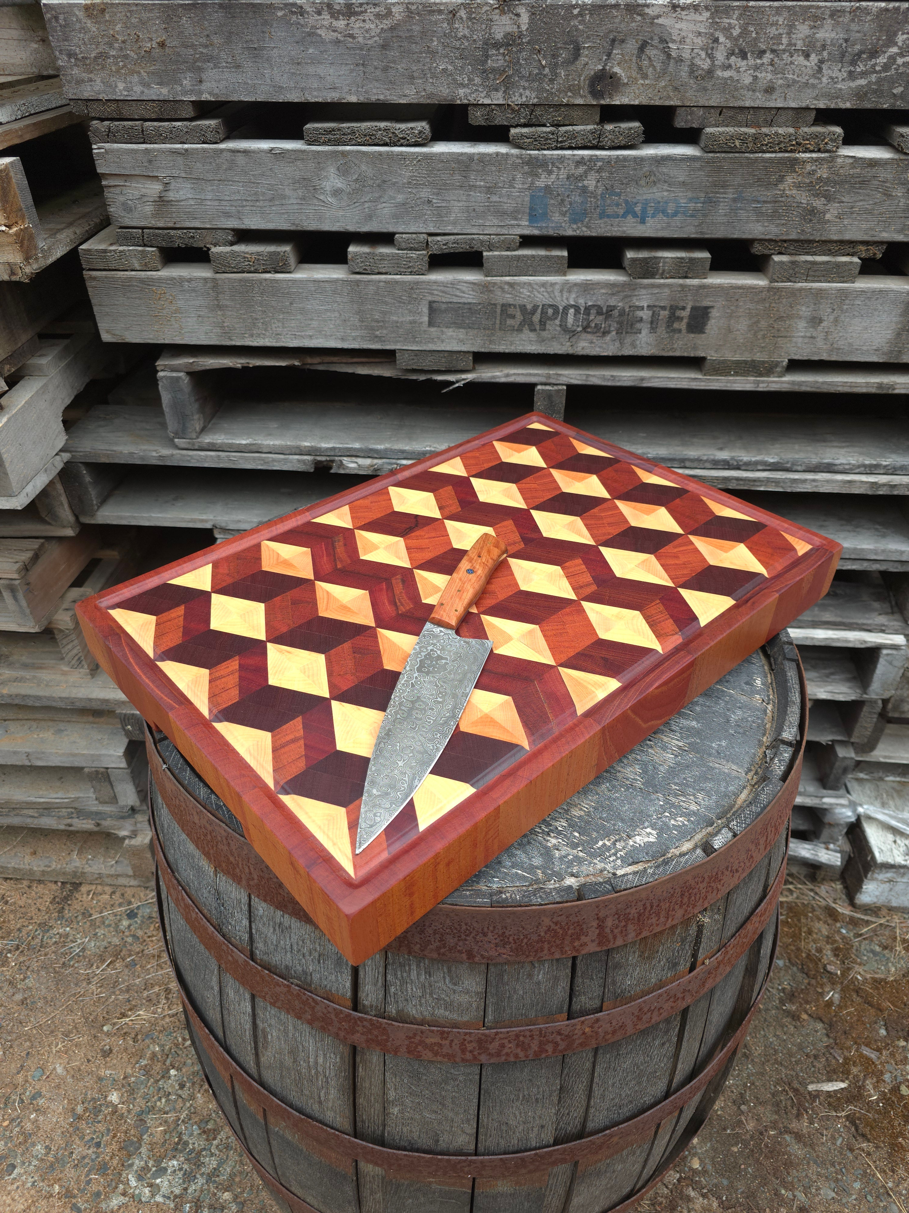 3D Cube 15x21" - READY TO SHIP!