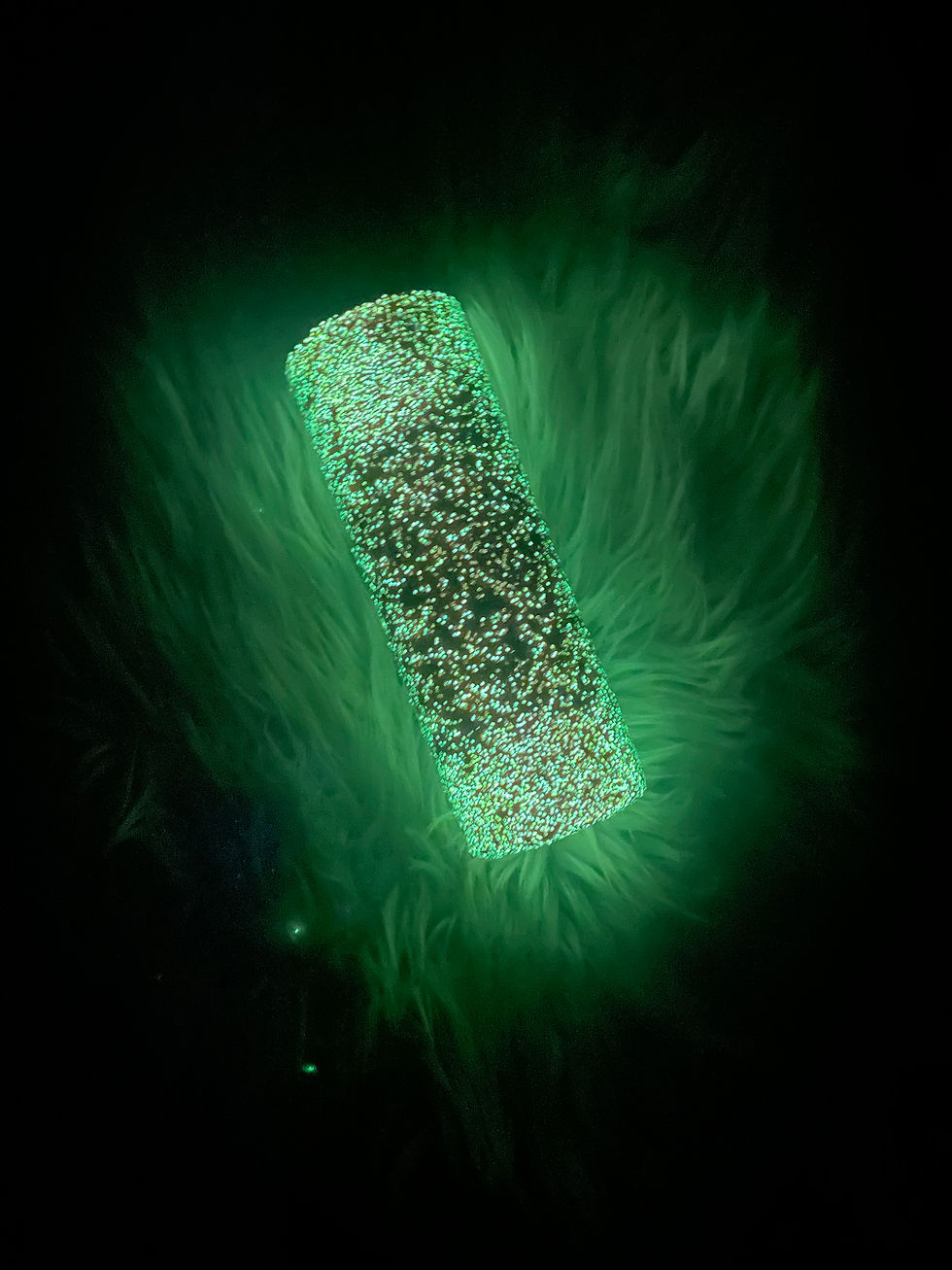 Thumbnail: 20oz Skinny - Strawberry Moon Glow Glitter T3FU