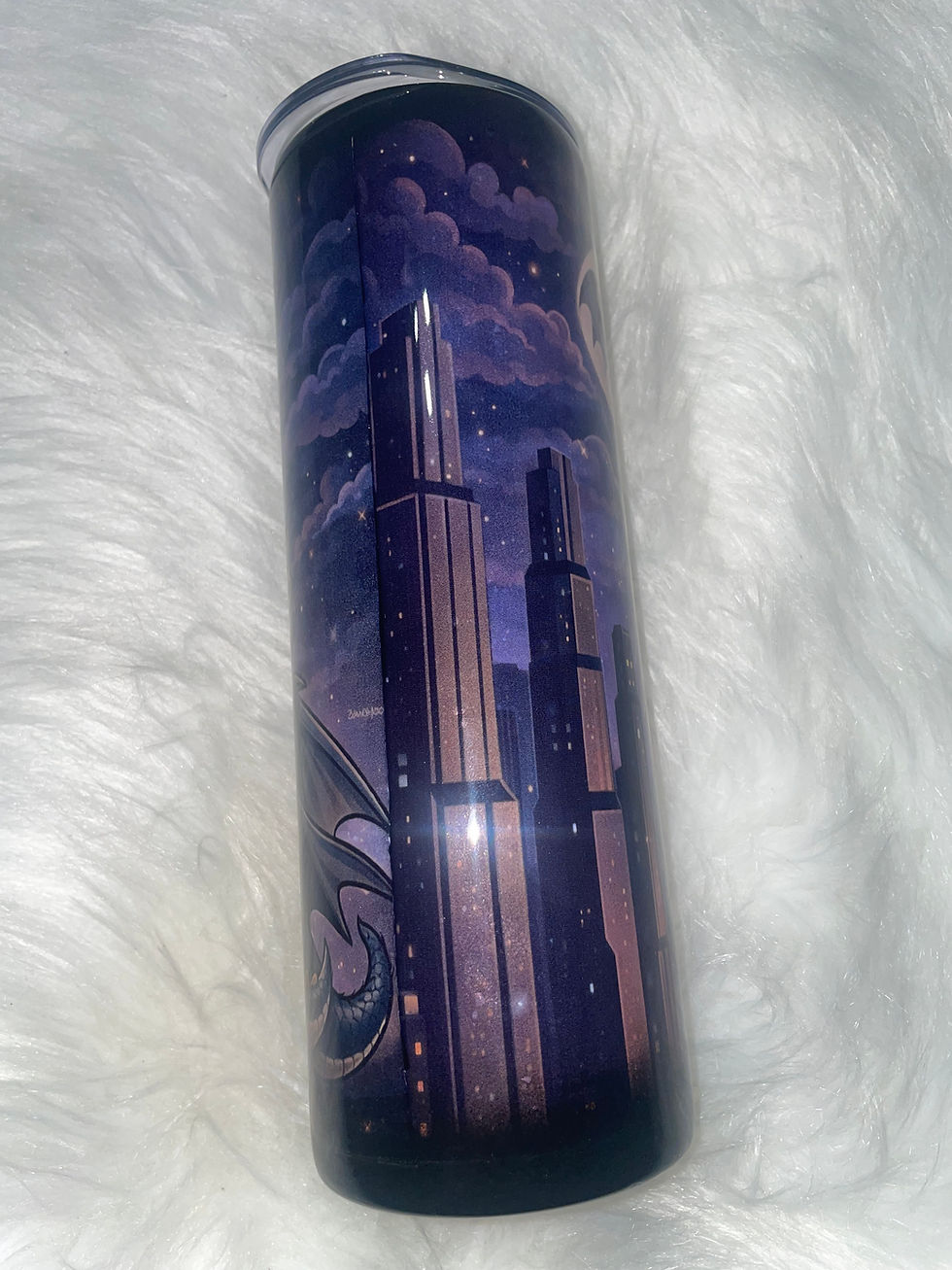 Thumbnail: 20oz Skinny - BatDragon GLOW