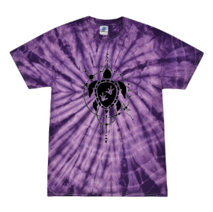 Thumbnail: T3 Turtle Tattoo Spider Tie Dye T-Shirts