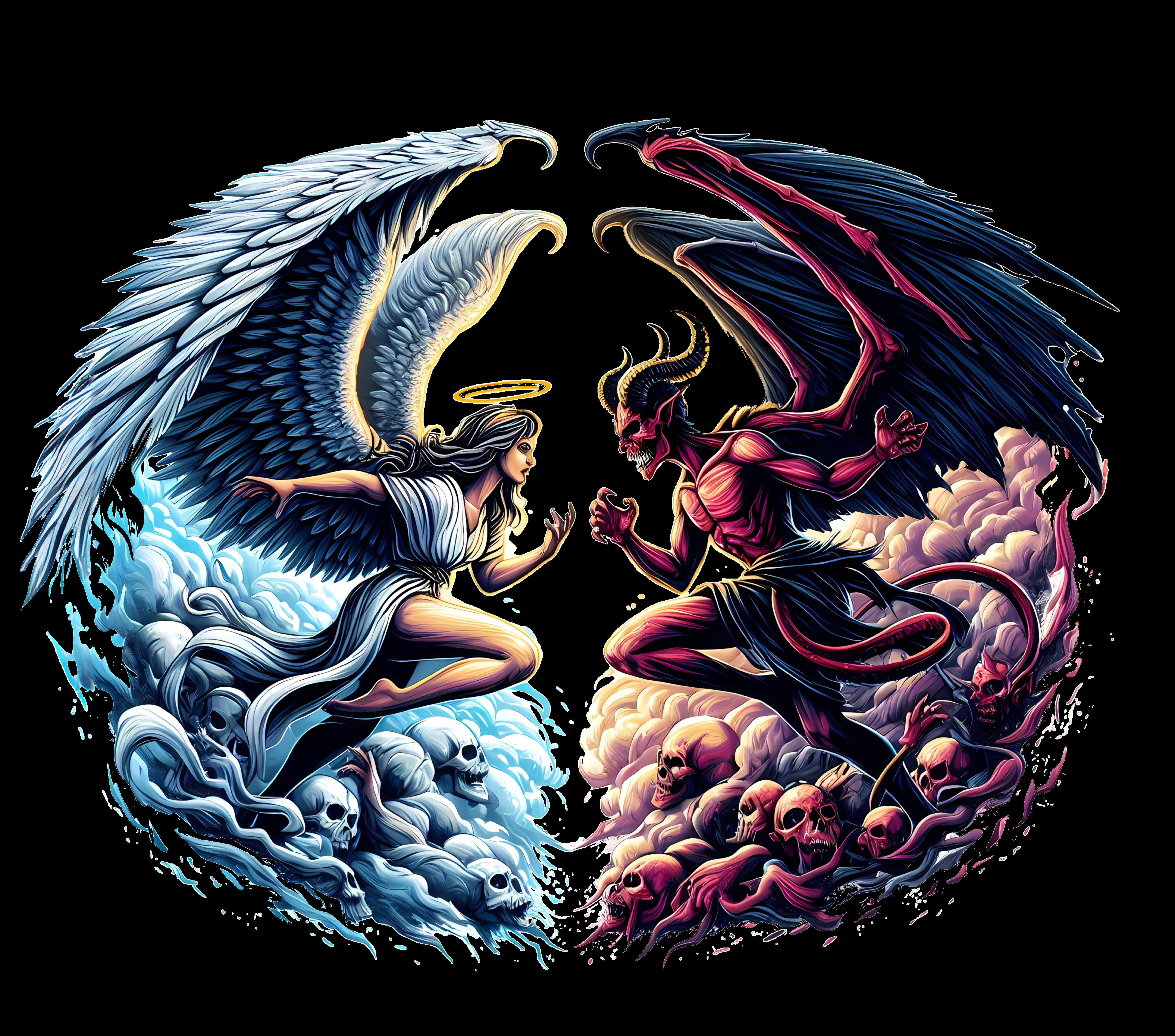 Angel vs Demon