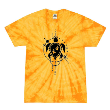 Thumbnail: T3 Turtle Tattoo Spider Tie Dye T-Shirts