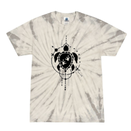 Thumbnail: T3 Turtle Tattoo Spider Tie Dye T-Shirts