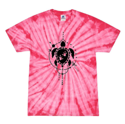 Thumbnail: T3 Turtle Tattoo Spider Tie Dye T-Shirts