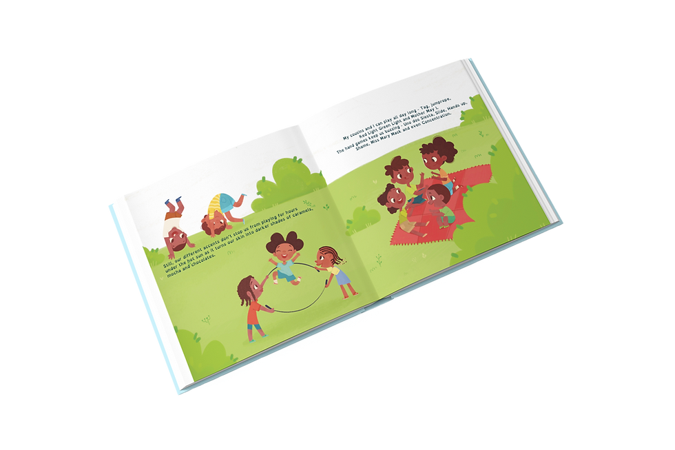 Thumbnail: Kids enjoying the outdoors, rolling in the grass, playing double dutch and hand games.