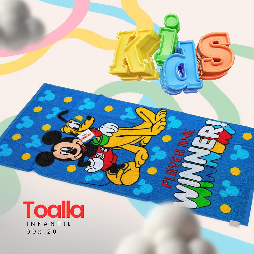 Miniatura: TOALLA INFANTIL PERSONAJES DE DISNEY