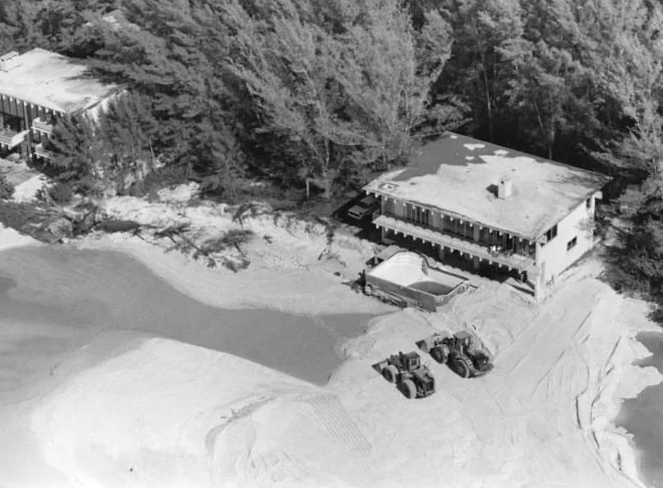 1983, filling in midnight pass in Sarasota FL