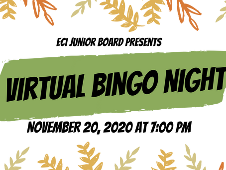 Junior Board Bingo Night