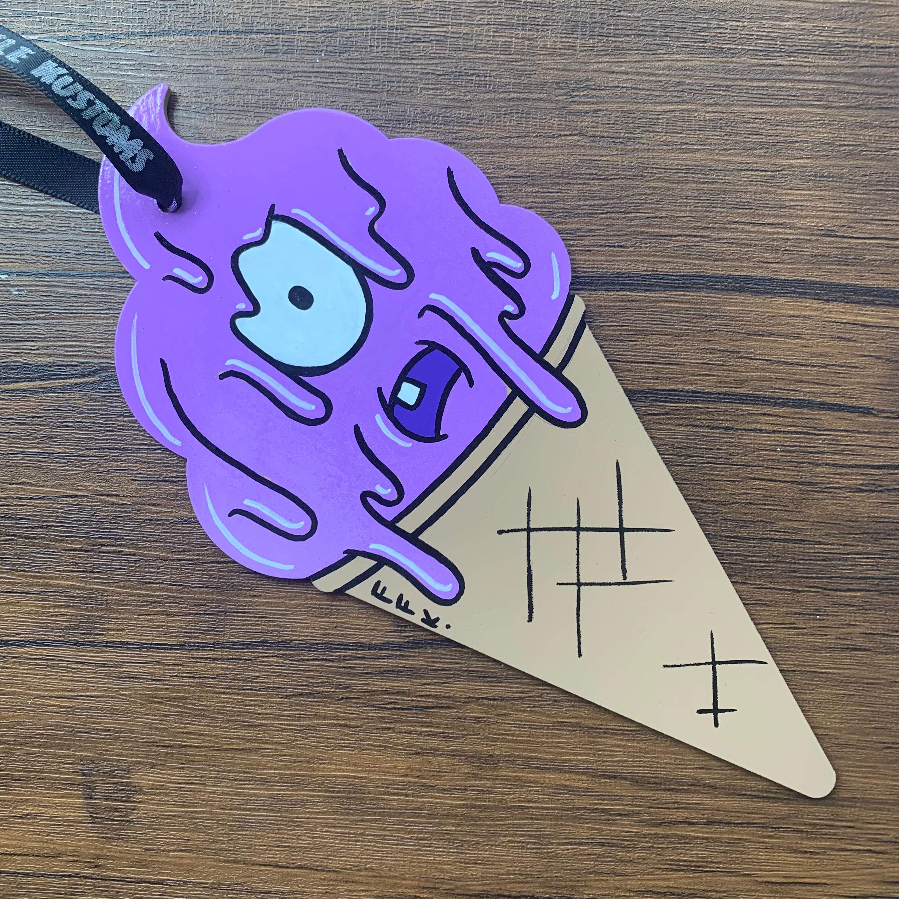 Lavender Ice Cream Monster 