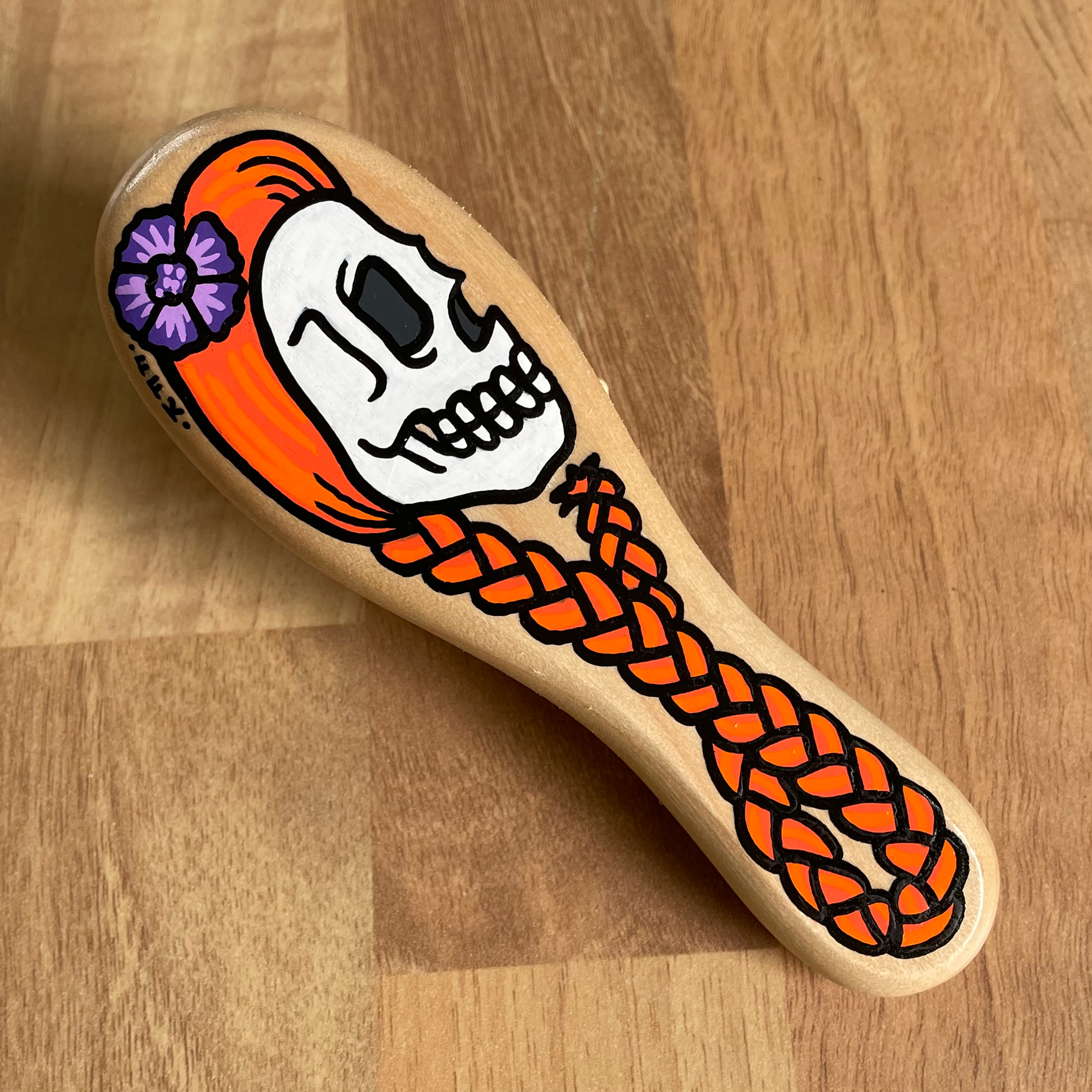 Skull Plait Mini Brush