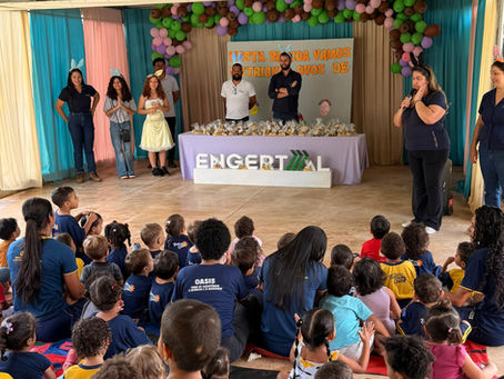 Compromisso que transforma: Engertal Construtora realiza ação social em creche de São Sebastião