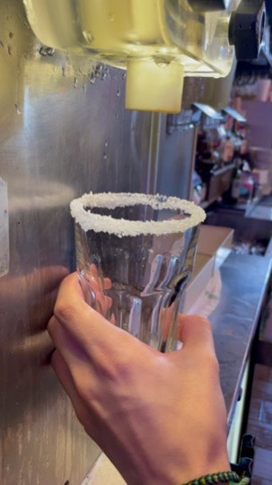 10oz tradicional margaritas frozen or on the rocks for $2 all day Tuesdays