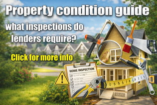 Property condition guide & what inspections do lenders require?