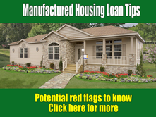 Manufactured Home red flags