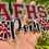 Thumbnail: POM Glitter Stickers - Personalized High School Letters and Pom Poms