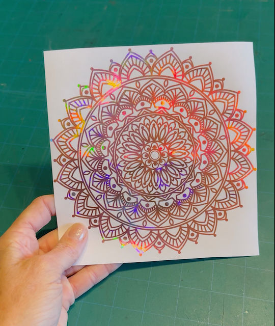 Thumbnail: Mandala Decal - Aesthetic Meditation Yoga Namaste Sticker Car Truck Window Tumbler Motorcycle Journal