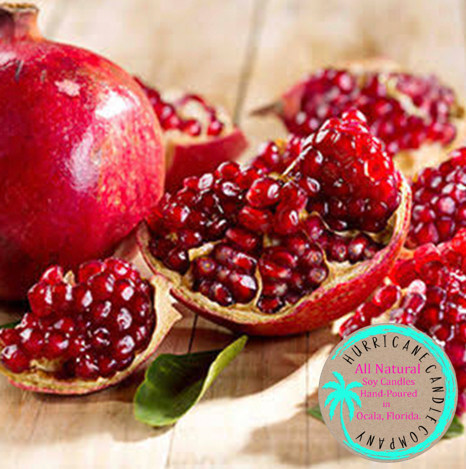 Pomegranate Candles