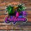 Thumbnail: California Surf Tropical Sunset Sticker