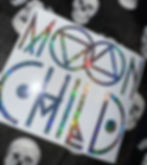 Moon Child Sticker Holographic