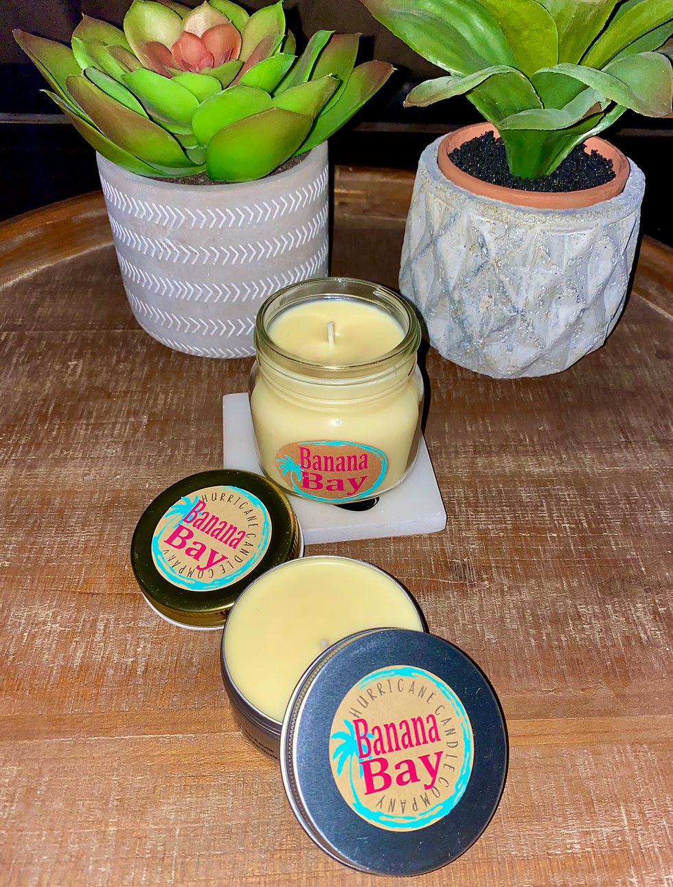 Banana Pineapple Candles "Banana Bay"