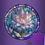 Thumbnail: Crystal Lotus Flowers Stickers - #1 Stained Glass Art