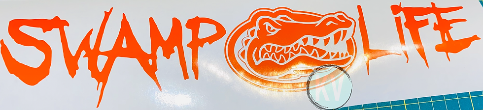 Swamp Life "Gators" Decal