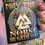 Thumbnail: Viking Norse Sticker - May the Norse Be With you Celtic Pagan Mythology Valknut Mjolnir