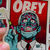 OBEY Fauci Vaccine Sticker - They Live Movie Inspired