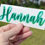 Thumbnail: Custom Name Stickers - Cursive Font Decal - Laptop Water Bottle Cups Tumblers