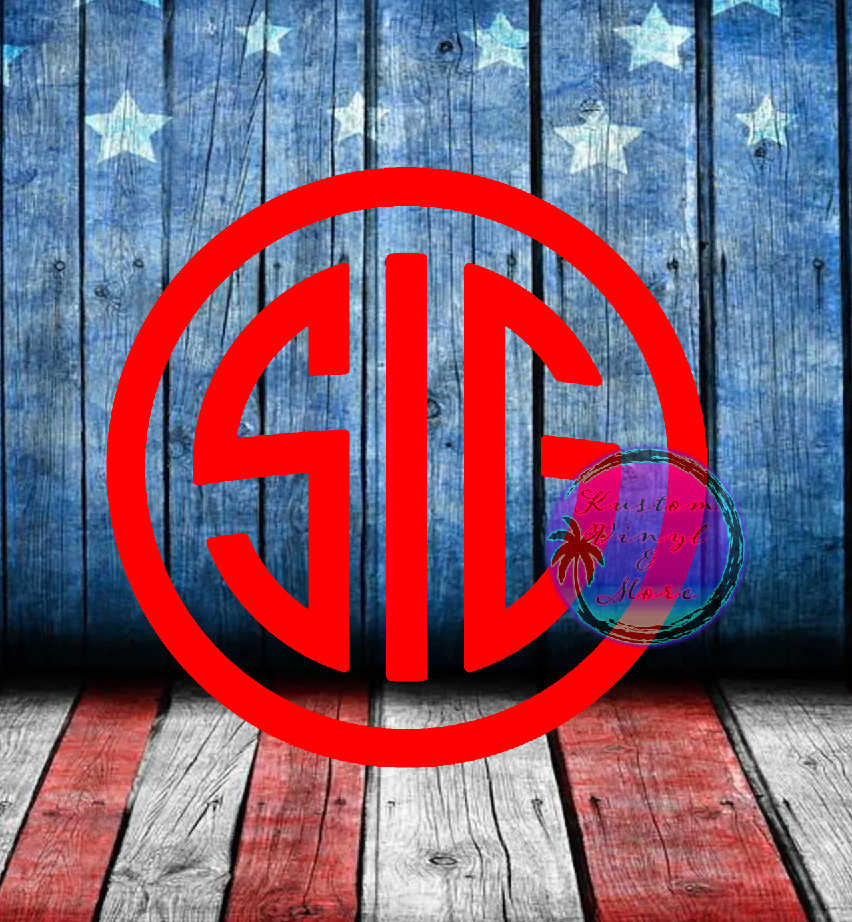 Sig Sauer Sticker Decal