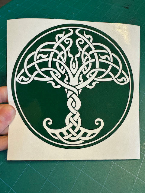 Thumbnail: Nordic Tree of Life Decal - Yggdrasil Norse Symbol