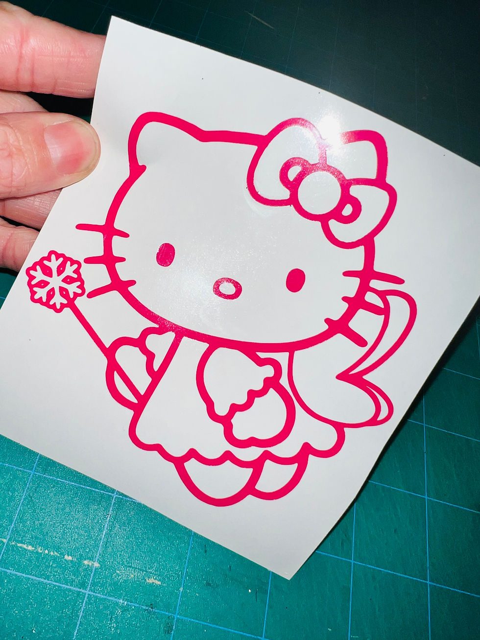 Hello Kitty Fairy Angel Sticker Car Decal