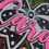 Thumbnail: Custom Glitter Cheer Bow Sticker Name Decal - 4"x4"