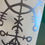 Thumbnail: Nordic Icelandic Magical Stave Decal - Nábrókarstafur - Prosperity