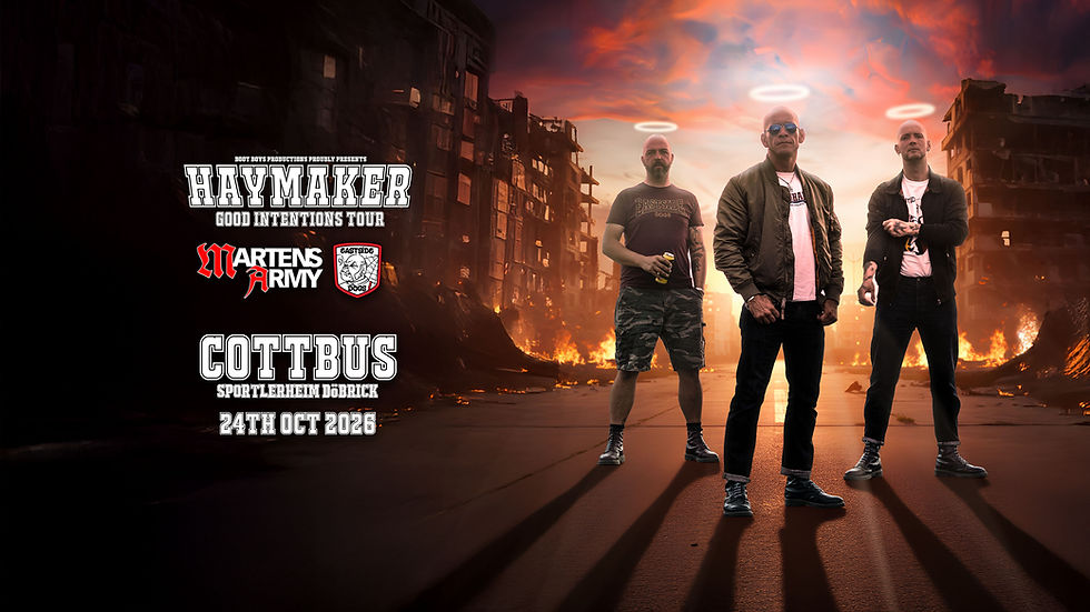 Haymaker - Good Intentions Tour 2026 (Cottbus)