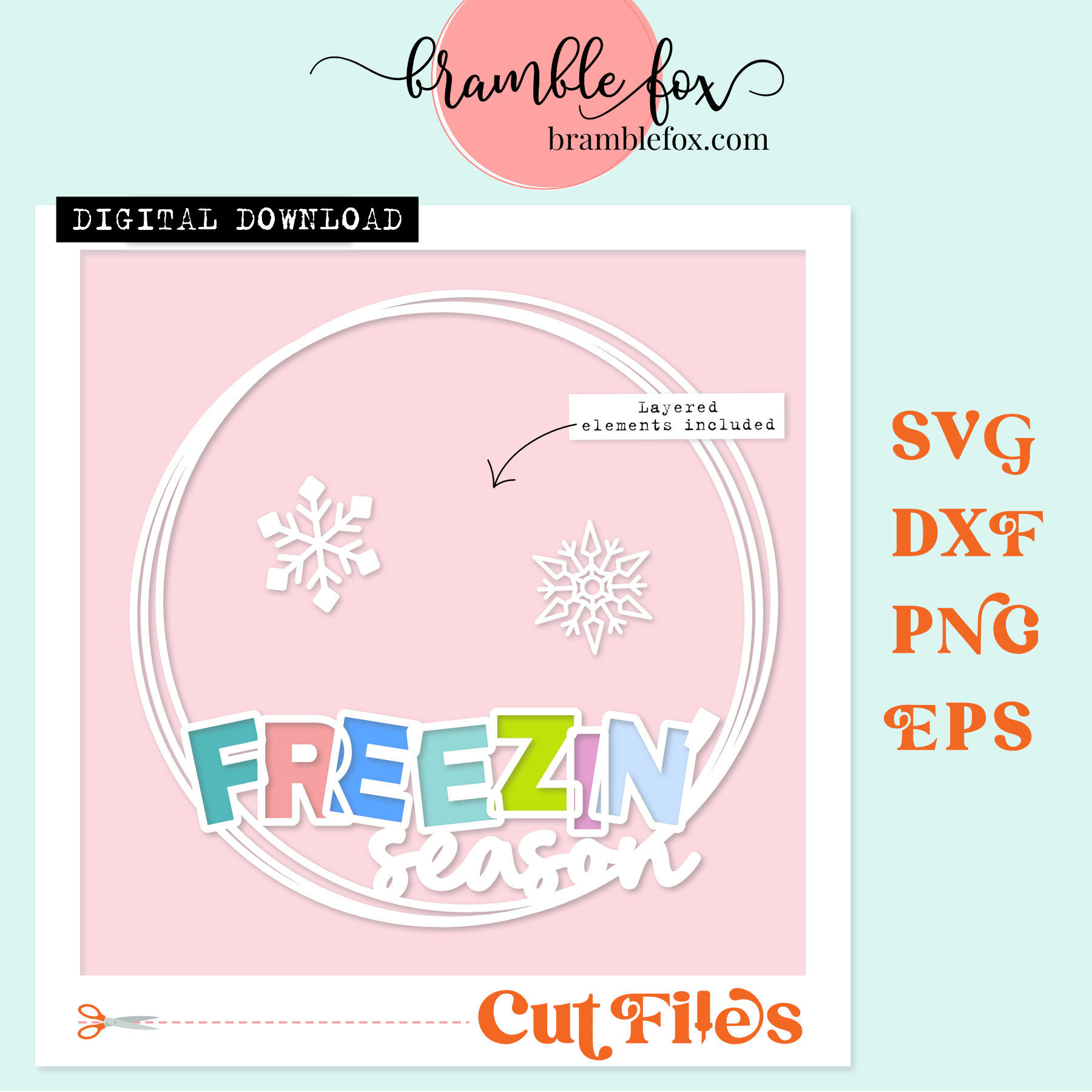 Freezin Season | Cut File