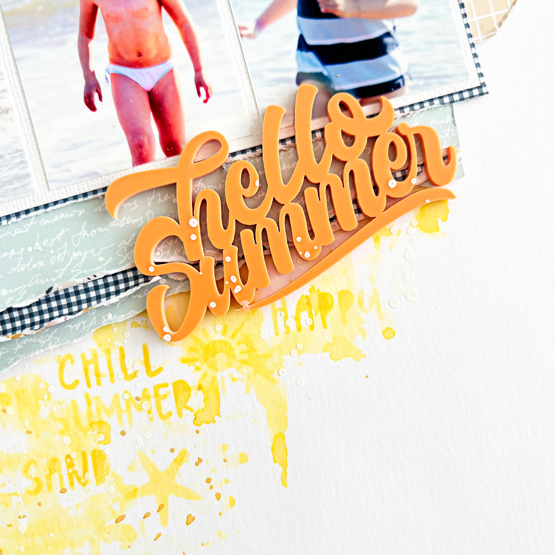 summer stencil