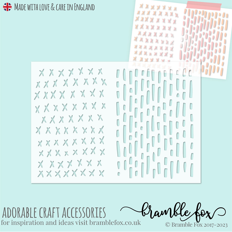 Fox Cut Stencil | #52 | Kisses