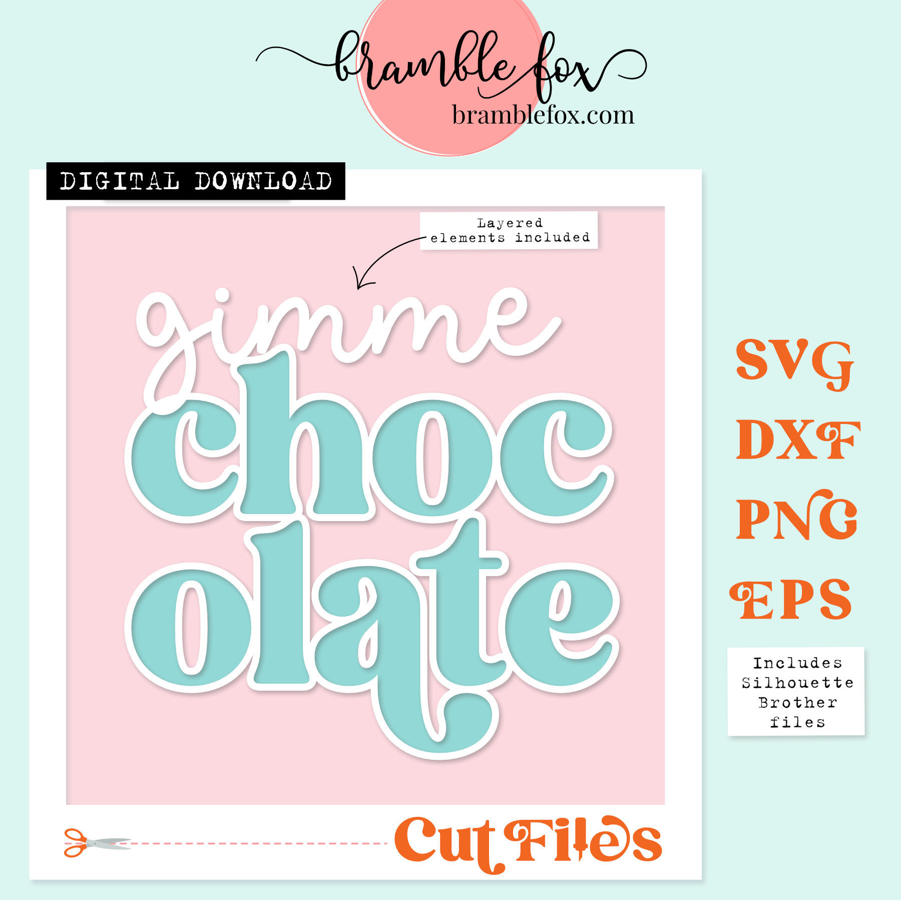 Gimme Chocolate | Cut File