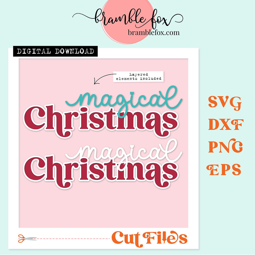 Magical Christmas | Cut File