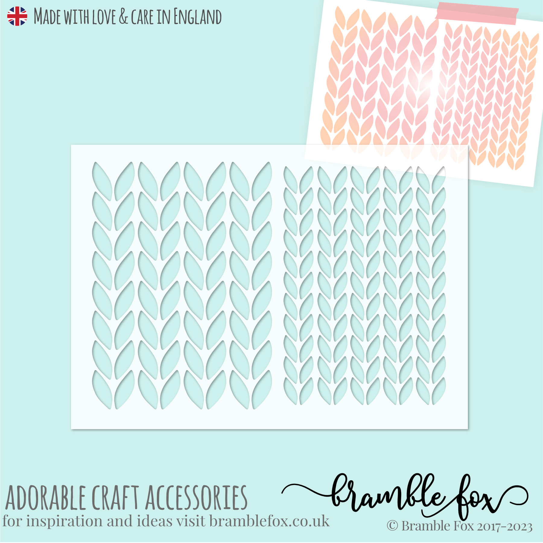 Fox Cut Stencil | #51 | Knit