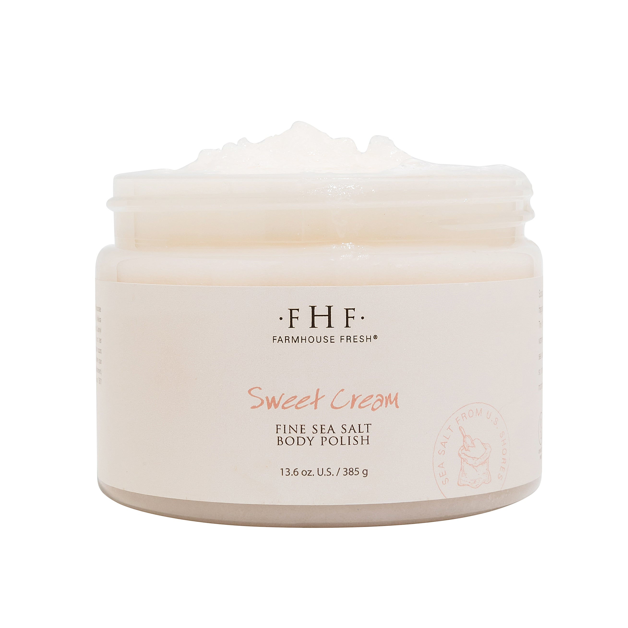 SWEET CREAM FINE SEA SALT BODY POLISH