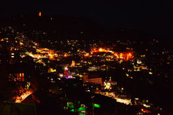 Night View from Shimla Kalibari