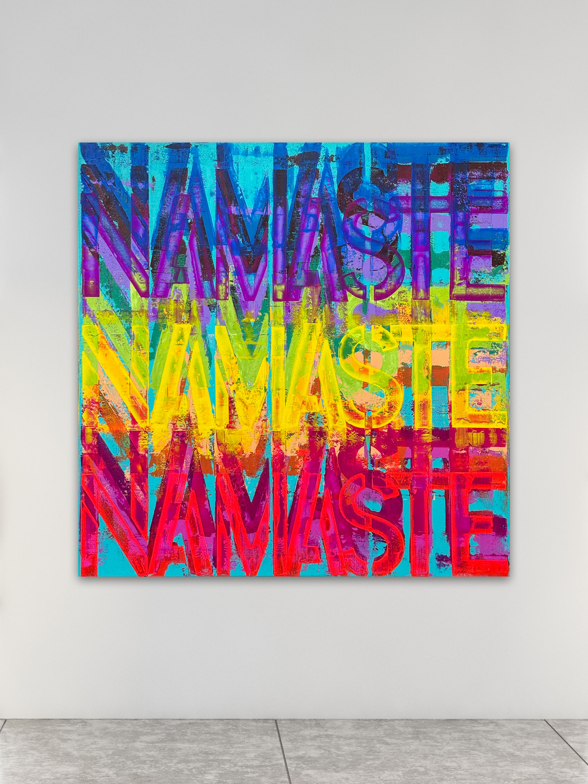 NAMASTE - 30 x 30 in.